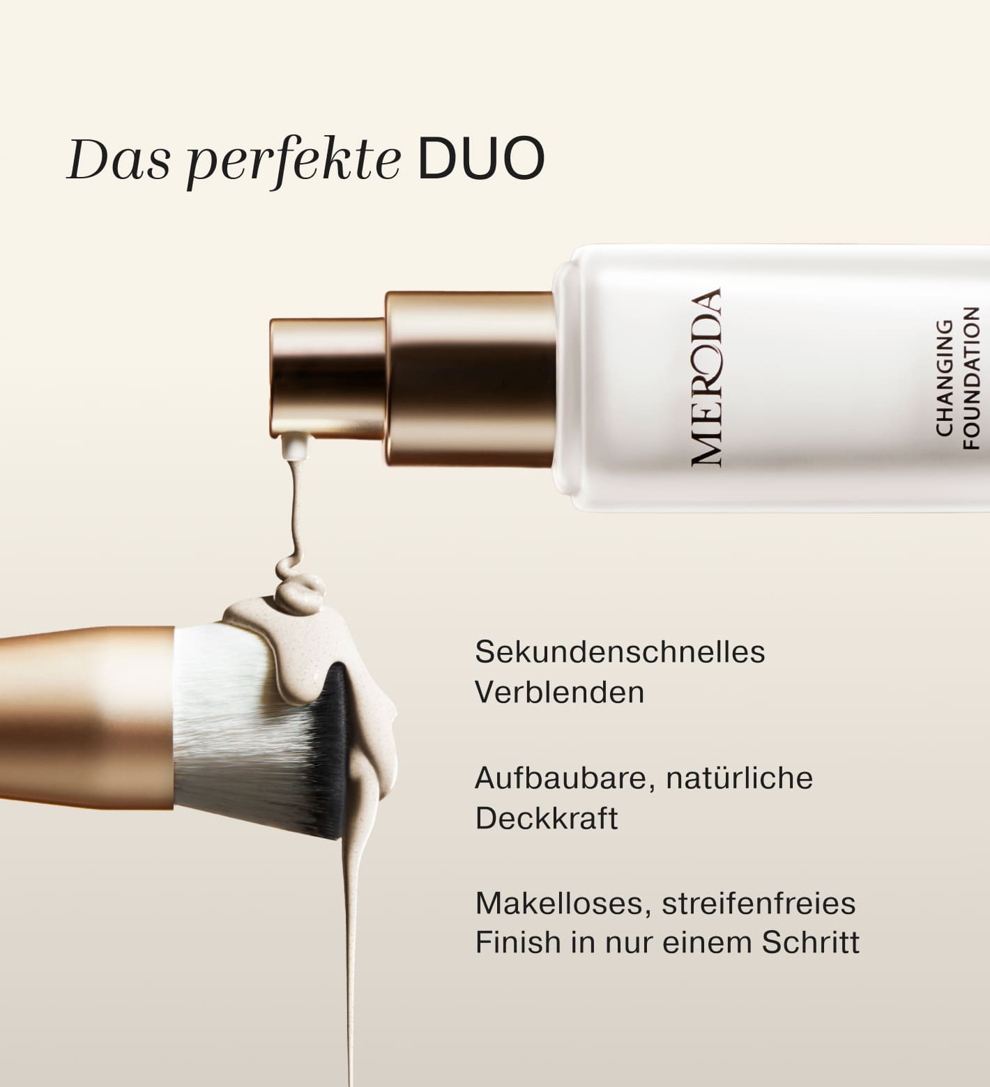 Changing Foundation | Farbanpassende Foundation SPF 15 & 30