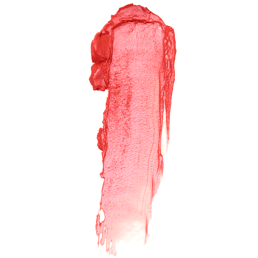 Peachy Rose Hydrating Lip Tint Swatch mit geschmeidiger, cremiger Textur und lebendiger Farbe.