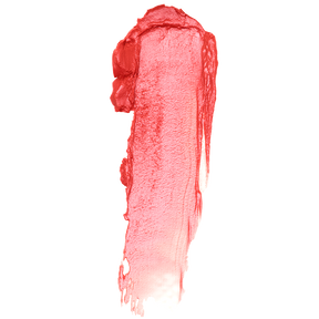 Peachy Rose Hydrating Lip Tint Swatch mit geschmeidiger, cremiger Textur und lebendiger Farbe.