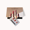 Velvet Dream Lipsticks Sample - 0.15 g x 3 (Red, Nude & Pink) Karte mit Blisterpackung und kleinem Applikatorpinsel